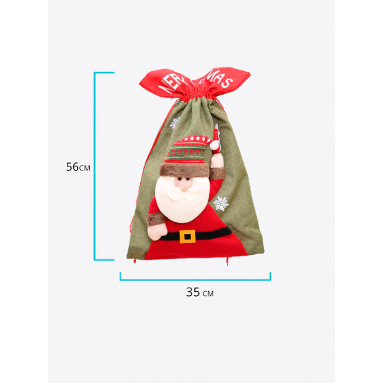 Мешок для подарков "Санта"
