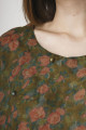 Блуза с декоративными пуговицами 